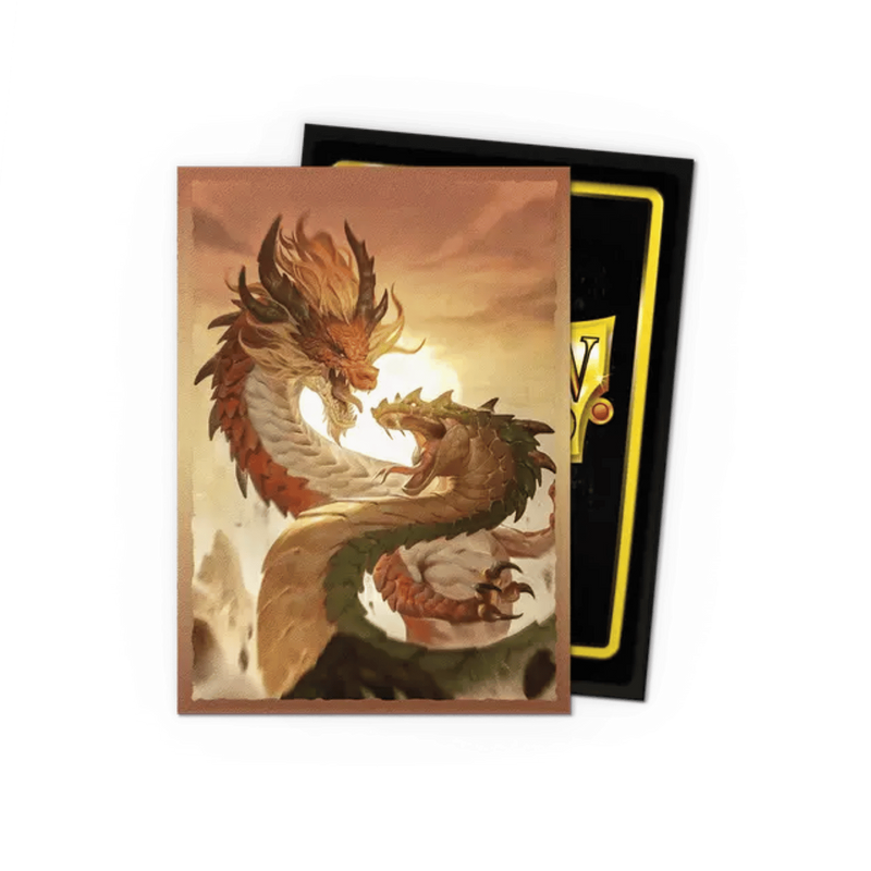 Dragon Shield: Matte Dual Art 100ct Sleeves - Wood Snake 2025