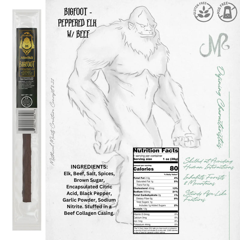 Mythical Meats: Bigfoot