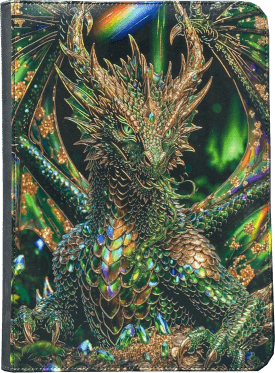 Maggot Labs: 9-Pocket Zippered Binder: Emerald Canopy Hoarder