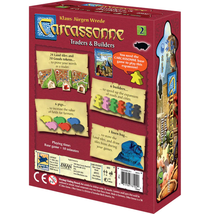 Carcassonne: Expansion: Traders and Builders