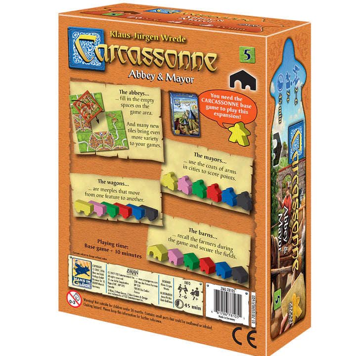 Carcassonne: Expansion: Abbey and Mayor