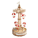 Hands Craft 3D Wooden Puzzle: Amusement Park Parachute Tower
