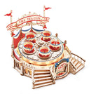 Hands Craft 3D Wooden Puzzle: Amusement Park Tilt-A-Whirl