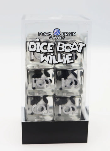 Foam Brain Games Willie Mickey D6 Dice Set