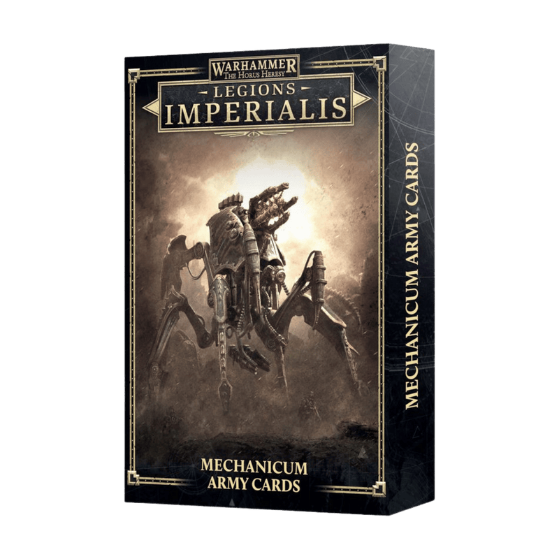Warhammer The Horus Heresy: Legions Imperialis: Mechanicum Army List Cards