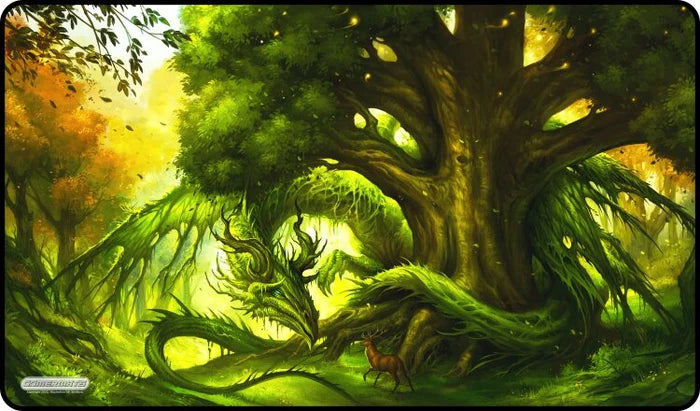 Gamermats: Keeper of the Forest (Colored Stitching)