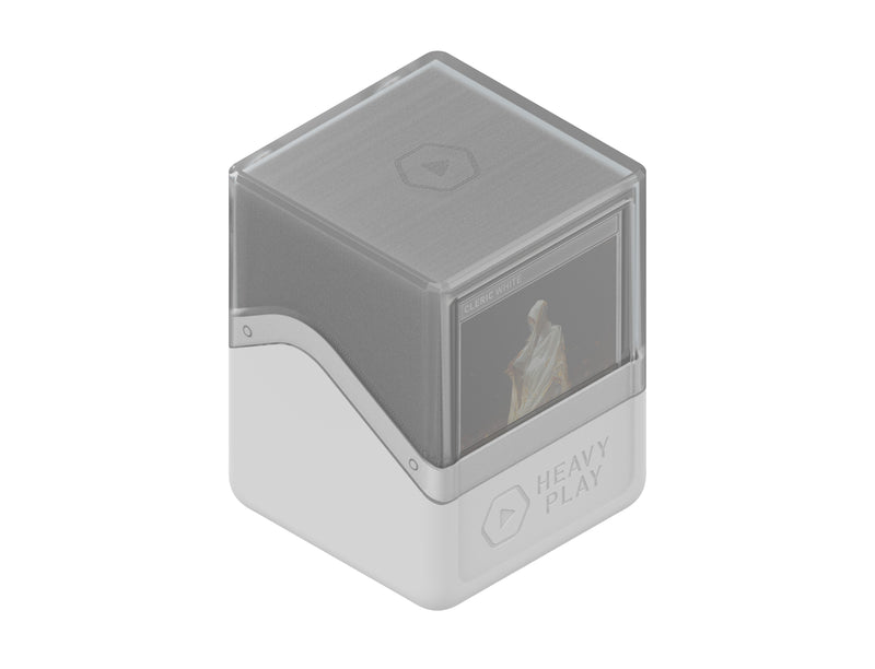 Heavy Play: RFG Deckbox: Cleric White (100 DS)