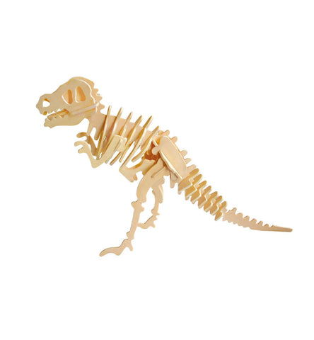 3D Wooden Puzzle: T-Rex