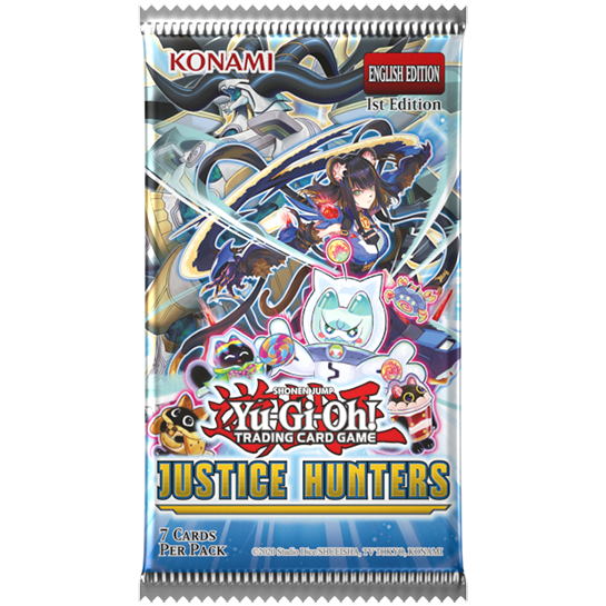 Justice Hunters Yu-Gi-Oh! Single Pack