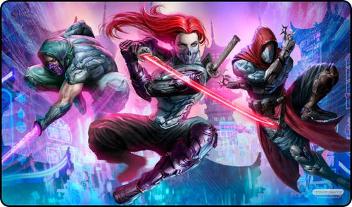 Gamermats: Ninjas (Colored Stitching)