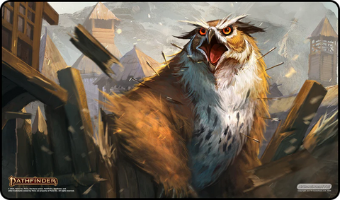 Gamermats: Giant Owlbear Attack - Pathfinder