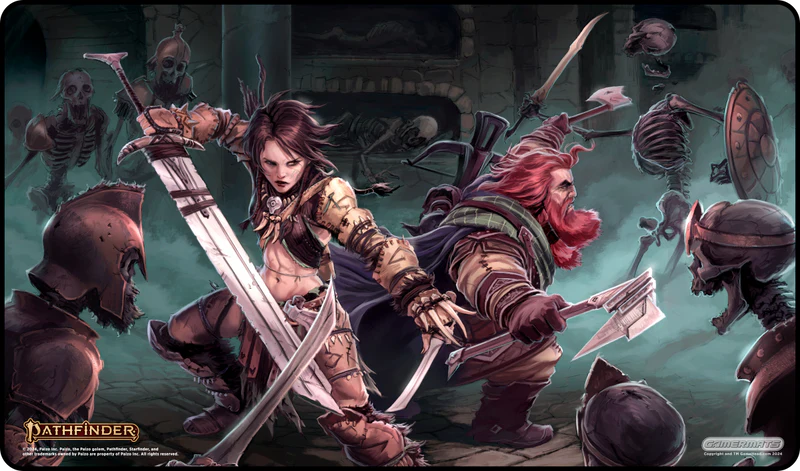Gamermats: Skeleton Fight - Pathfinder