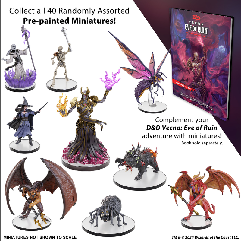 Wizkids Icons of the Realms: Vecna Eve of Ruin Booster Brick