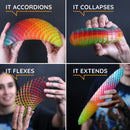 Rainbow Morf Fidget Worm - Small