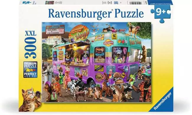 300 Piece Puzzle: Hot Diggity Dogs