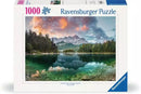 1000 Piece Puzzle: Ravensburger SF Zugspitze am Eibsee 1000 T.