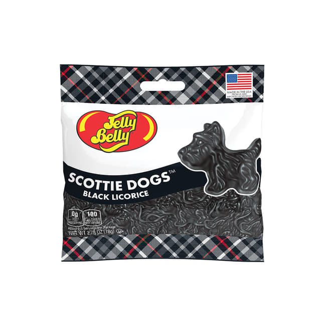 Jelly Belly: Scottie Dogs: Black Licorice