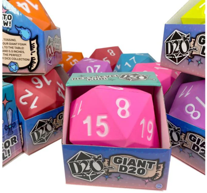 Next Level Fun: Giant Foam D20: Assorted