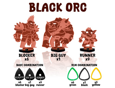 GreeBo: Blood Bowl: PlexiBowl: Black Orc