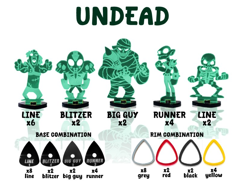 GreeBo: Blood Bowl: PlexiBowl: Undead