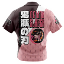 Hawaiian Shirt: Anime: Demon Slayer: Nezuko: XL