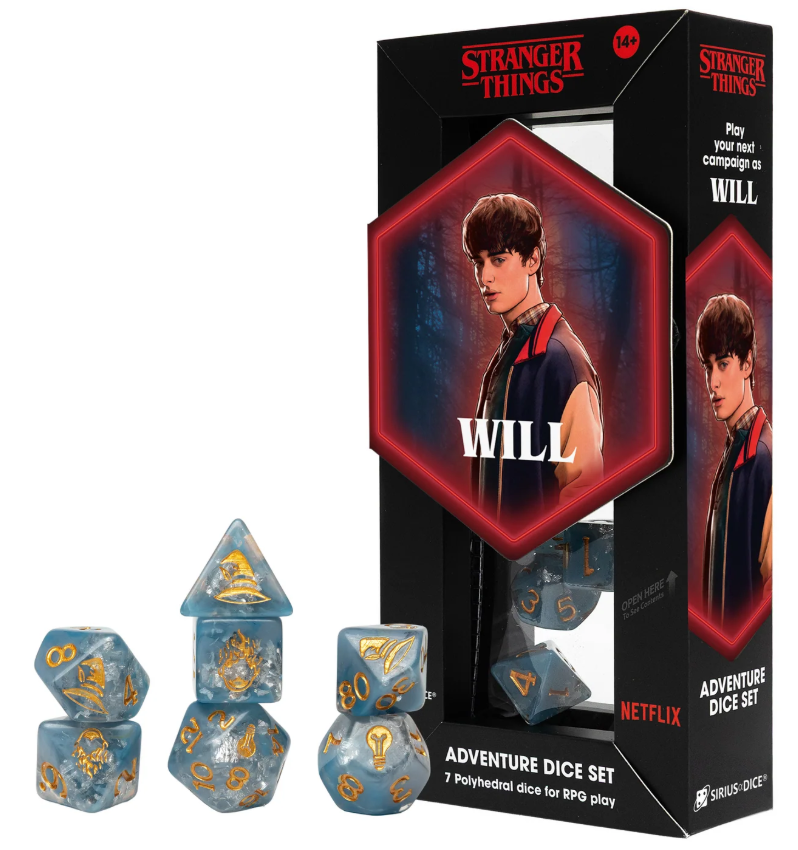 Stranger Things Adventure Dice Set