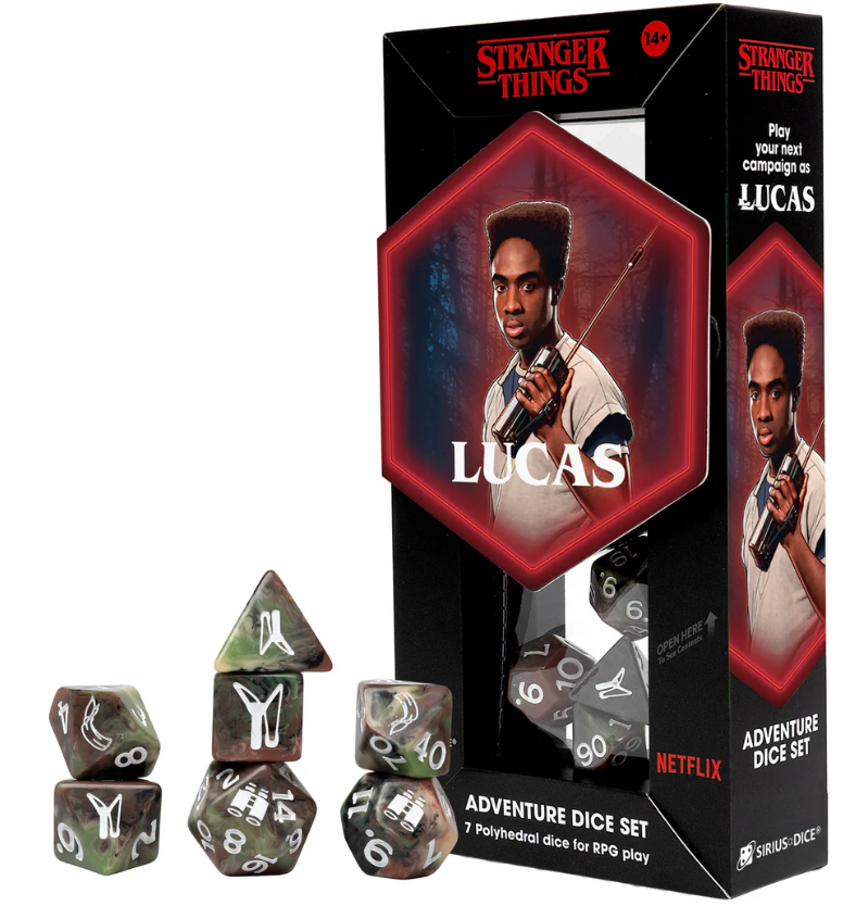 Stranger Things Adventure Dice Set