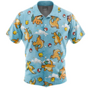 Hawaiian Shirt: Anime: Pokemon: Dragonite: Small