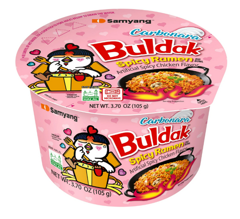 Samyang: Carbonara Buldak Spicy Ramen
