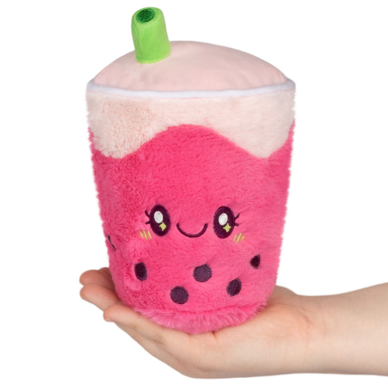 Squishable: Snugglemi Snackers Bubble Tea Strawberry