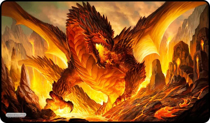 Gamermats: Fire Bringer (Colored Stitching)