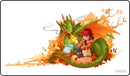 Gamermats: Toasting Marshmallows (Colored Stitching)