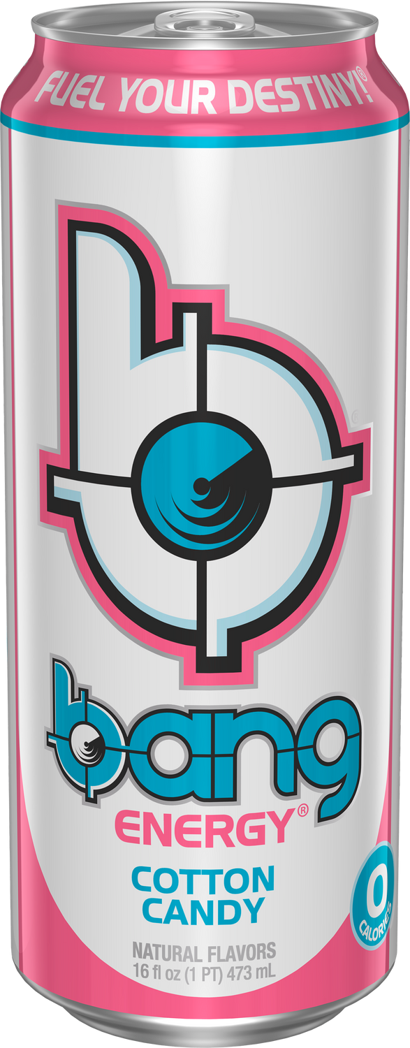 16oz: Bang: Cotton Candy