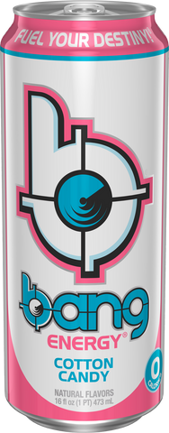 16oz: Bang: Cotton Candy
