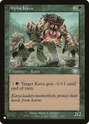 Alpha Kavu [The List]