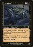 Necrogoyf (Retro Frame) (MH2-398) - Modern Horizons 2 Etched Foil