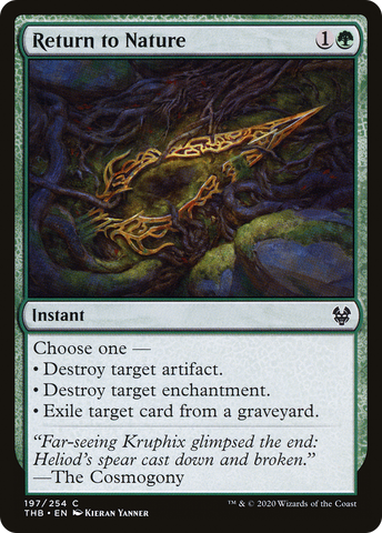 Return to Nature [Theros Beyond Death]