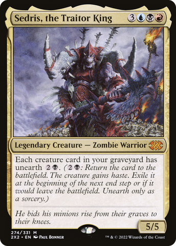 Sedris, the Traitor King [Double Masters 2022]