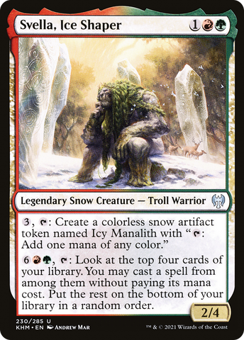 Svella, Ice Shaper [Kaldheim]