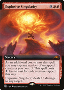 Explosive Singularity (Extended Art) [Kamigawa: Neon Dynasty]