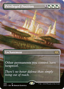 Privileged Position (Borderless Alternate Art) [Double Masters 2022]