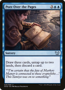 Pore Over the Pages [Duel Decks: Blessed vs. Cursed]