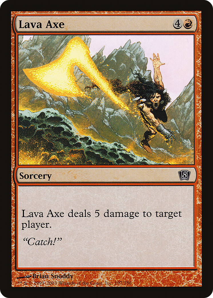 Lava Axe [Eighth Edition]