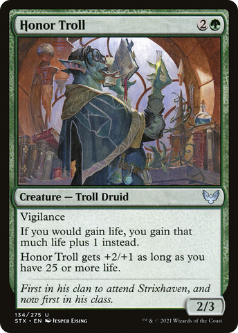 Honor Troll [Strixhaven: School of Mages]