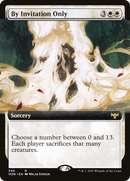 By Invitation Only (Extended Art) [Innistrad: Crimson Vow]