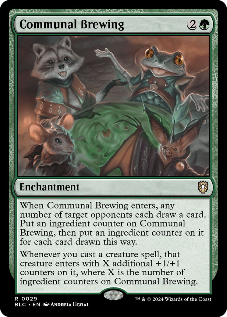 Communal Brewing [Bloomburrow Commander]