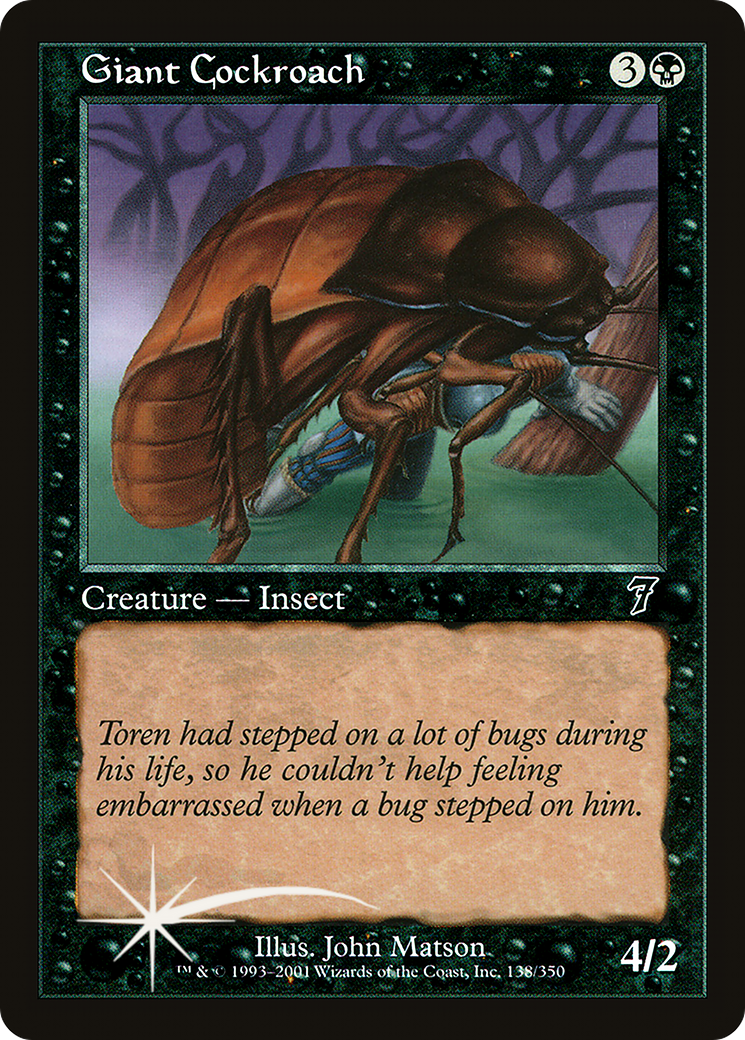 Giant Cockroach [Seventh Edition]