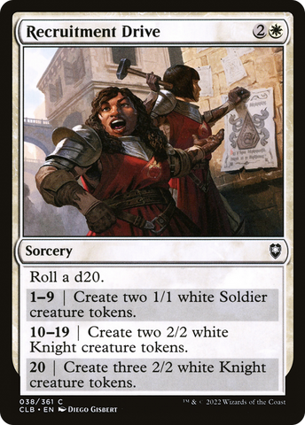Recruitment Drive [Commander Legends: Battle for Baldur's Gate]
