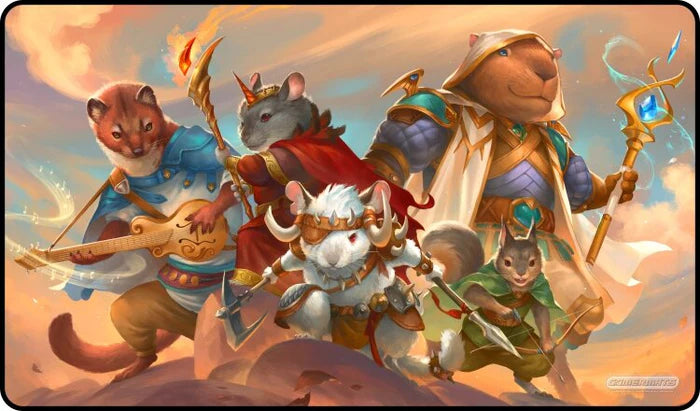 Gamermats: Animal Raiding Party (Colored Stitching)