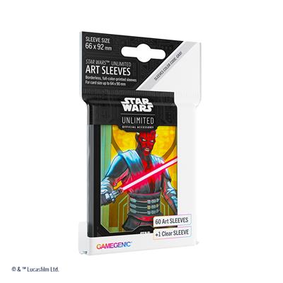 Star Wars Unlimited Art Sleeves- Darth Maul